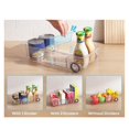 Fridge Organizer Bins on Wheels, Drawer Refrigerator Organizing
