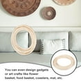 thumbnail image 2 of Minkissy 1 Roll Rattan Cane Webbing Chair Repair Material Beige For Diy Accessories Furniture Making 11.8x9.4in, 2 of 4