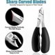 thumbnail image 2 of Precision Nail Clippers for Men & Seniors - Sharp Curved Blade for Thick, Ingrown Toenails, 2 of 2