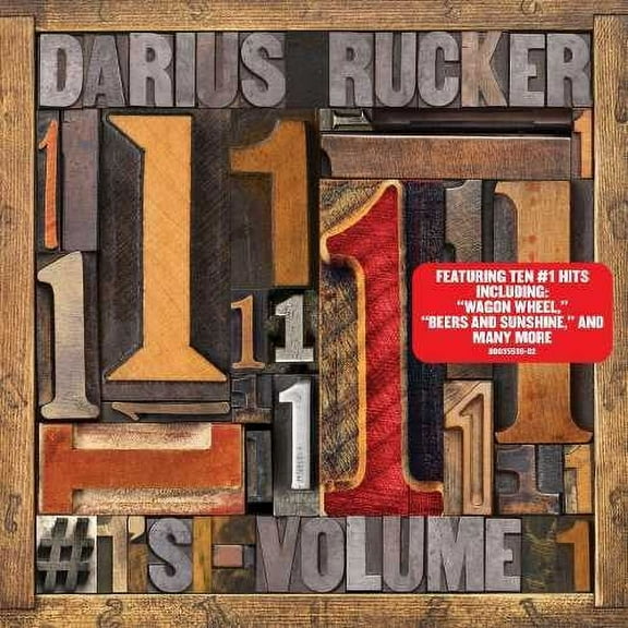 Darius Rucker - #1's - Volume 1 - Music & Performance - CD