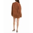 thumbnail image 2 of SER.O.YA womens  Almada Alpaca & Wool-Blend Sweaterdress, xs, Brown, 2 of 3