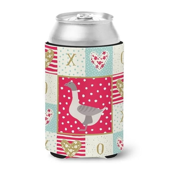 Carolines Treasures CK5328CC Buff Grey Back Goose Love Can or Bottle Hugger