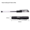 thumbnail image 4 of [4 Pack] HATORI Super Small Mini LED Flashlight Set Battery-Powered Handheld Pen Light Tactical Pocket Torch with High Lumens for Camping, Outdoor, Emergency, Everyday Flashlights, 3.55 Inch, 4 of 10