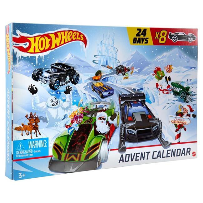 Mattel MTTGJK02 Hot Wheels Advent Calendar Toys 6 Piece