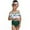 Green, variant on RTKFRFL Toddler Swimsuit Girl Girls 2 Piece Ruffle Flounce Floral High Cut Bikini Sets Beachwear Swimwear Bathing Suit