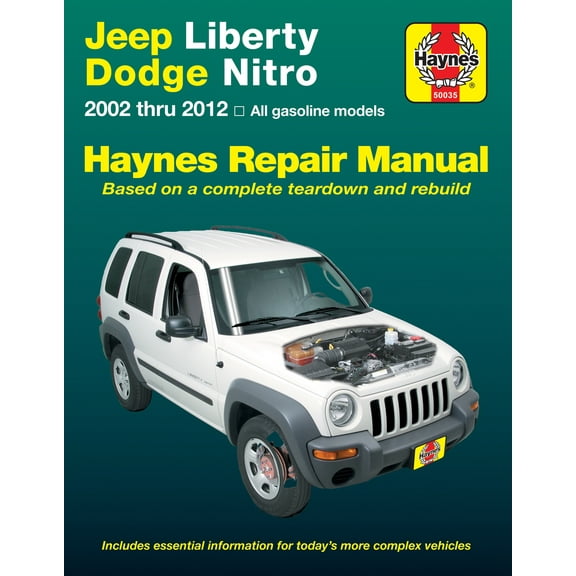 Jeep Liberty (02-12) & Dodge Nitro (07-11) Haynes Repair Manual ^