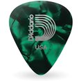 thumbnail image 1 of Planet Waves Green Pearl Celluloid Guitar Picks, 10 pack, Medium, 1 of 1