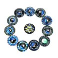 thumbnail image 1 of 20PCS 12MM DIY Time Glass Patch Round Shape Pattern Eye Glass Interface Creative DIY Pattern Eye Glass Patches Delicate Pattern Eye Glass Patches for _Perfect Gift, 1 of 2