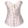 thumbnail image 1 of Women's Sexy Lace Satin Shaper Top, 1 of 5