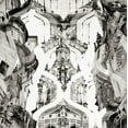 thumbnail image 2 of YK Studios 15x15 Black Ornate Wood Framed with Double Matting Museum Art Print Titled - Motley, 2 of 4