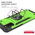 thumbnail image 6 of NIFFPD Galaxy A02S Phone Case Samsung A02S Case Magnetic Car Mount Ring Kickstand Cover Case Samsung Galaxy A02S Green, 6 of 7
