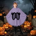 thumbnail image 6 of LILIYA Ghost Cloak Outfit Boy Girl Hooded Cloak Halloween Cos Clothes Spooky Capes Playful Home Wear, 6 of 8