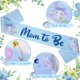 thumbnail image 5 of Set de fajas para baby shower con diseño de elefante grueso para mamá y papá, 5 of 7
