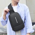 thumbnail image 3 of Bolso bandolera antirrobo, mochila de pecho con carga, mochila de hombro para hombres y mujeres, 3 of 6