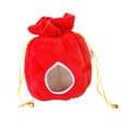 thumbnail image 1 of Nido de hámster cálido de invierno, cojín extraíble, accesorios portátiles, acogedora cabaña de invierno Medio, 1 of 9