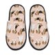 thumbnail image 1 of Balery Beagle Dog On Brown Pantuflas de Casa de Felpa Silenciosas con Diseño Estampado, Zapatillas Cómodas Antideslizantes de Algodón para Interior-Medium, 1 of 8