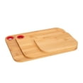 thumbnail image 3 of FungYuan Bamboo Cutting Board Set,Classic 3-Piece Cutting Boards For Kitchen,Wood Chopping Board,Butcher Block, 3 of 10