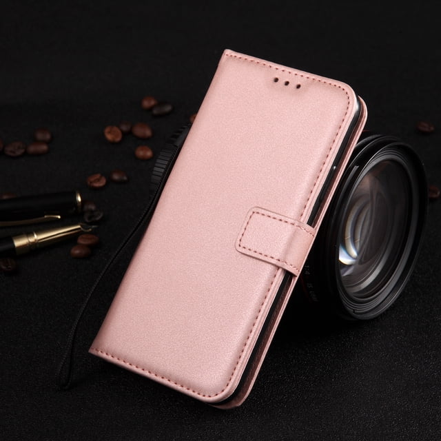 Funda de cuero con tapa tipo billetera para Samsung Galaxy A10 A12 A20e A31 A02s A40 A41 A50 A51 A52 A70 A71 A21s A3 A5 A6 A7 A8 Deng Xun unisex