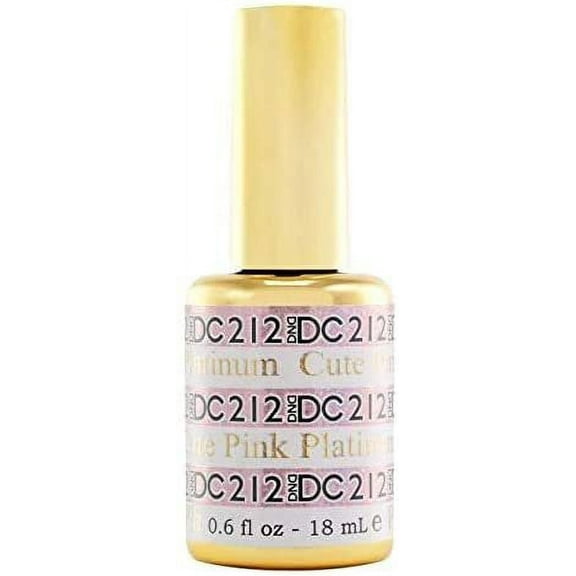 DND DC Platinum Gel Polish  Cute Pink Platinum 212