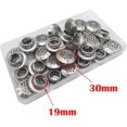 thumbnail image 2 of Rejilla de ventilación de acero inoxidable de 30 piezas de 19 mm Respiración de malla redonda | para muebles de cocina boca de ventilación de acero inoxidable | para rejilla de escape de aire de, 2 of 5