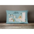 thumbnail image 4 of Carolines Treasures CK7566PW1216 Cream Chow Chow in Bathtub Canvas Fabric Decorative Pillow 12H x16W multicolor, 4 of 4
