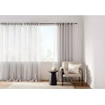 thumbnail image 4 of Bouclair Rideau Voile Gris Kacha 52x96 Po (132x244 cm), 4 of 8