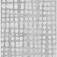 thumbnail image 4 of HomeRoots 669118 8 x 10 ft. Gray & Ivory Polka Dot Transitional Washable Machine Made Rectangle Area Rug with UV Protection, 4 of 9