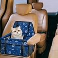 thumbnail image 1 of RKSTN Pets Travel Pack Car Bag Blue, 1 of 5
