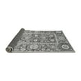 thumbnail image 2 of Ahgly Company Indoor Round Oriental Gray Traditional Area Rugs, 3' Round, 2 of 4