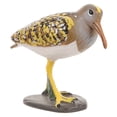 thumbnail image 1 of OULII Coffee Resin Bird Figurine Realistic Owl Statue for Garden Office Home Decor, 1 of 8