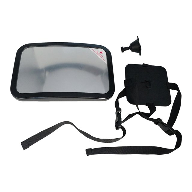 Espejo de coche, espejo retrovisor para asiento trasero, flexible, fácil de instalar, fácil de observar, espejo retrovisor para asiento trasero, irrom