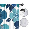 thumbnail image 4 of Blackout Kids Curtains,Blue Pioneer Flower Childrens Insulated Curtains Set Of 2,Bedroom Essentials,Toddler Room Decor 42x84in(106x213cm), 4 of 4