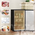 thumbnail image 3 of CoSoTower 2.1 Cu. Ft. Mini Freezer, Compact Upright Freezer with Reversible Door, Removable Shelf, Adjustable Temperature, Silver, 3 of 7