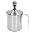 thumbnail image 4 of Crema De Leche Manual, Herramienta Para Hacer Espuma De Leche De 800 Ml Para Tienda De Postres ANGGREK Stainless Steel Milk Frother, 4 of 8