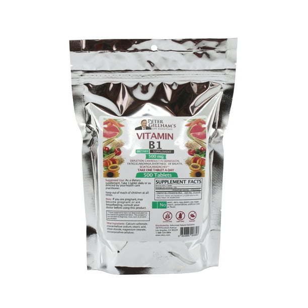 Vitamin B1 500mg 500 Tabs