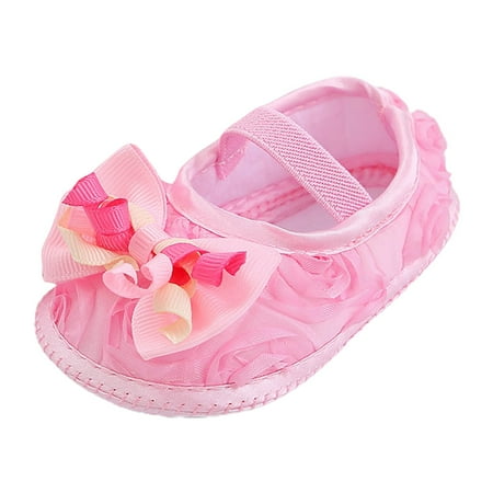 

Child Shoes Fashion Soft Sole Toddler Shoes Pearl Dress Flower Princess Shoes Baby Daily Footwear Casual First Walking