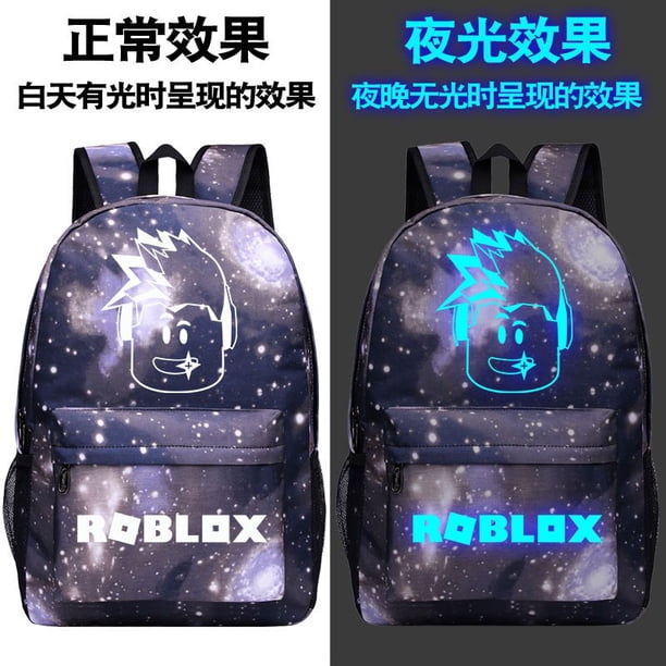 Roblox bolso de hombro periférico para juegos, bolsa de ordenador de viaje para estudiantes de escuela primaria y secundaria, gran capacidad, hombres y mujeres