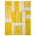 thumbnail image 7 of Impressionist Style Flannel Blanket for Bed,Travel and Camping, Yellow Abstract Blurred Color Super Soft Cozy Blanket for All Seasons 30"x40", 7 of 7