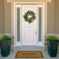 thumbnail image 2 of Northlight Easter Egg and Burlap Ribbon Mixed Foliage Twig Wreath - 22", 2 of 9