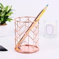 thumbnail image 3 of Bolígrafo De Metal, Soporte De Papelería, Brocha De Maquillaje, Organizador De Cosméticos, Caja De Almacenamiento De Metal, Contenedor De Lápiz Labial, Decoración Speravity HA021903-00, 3 of 6