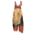thumbnail image 2 of Halloween Jumpsuits for Women Linen Oversized Sleeveless Dressy Floral Print Adjustable Strap Rompers, 2 of 6