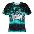 thumbnail image 4 of Geometry Dash Children's T-Shirt Short Sleeve T-Shirt Breathable Summer Tee Shirt for Boys Girls 100CM, 4 of 8