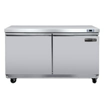 Maxx Cold V-Series 2 Door Undercounter Refrigerator, 48"W, 14.1 cu ft, in Stainless Steel (MVR48UHC)