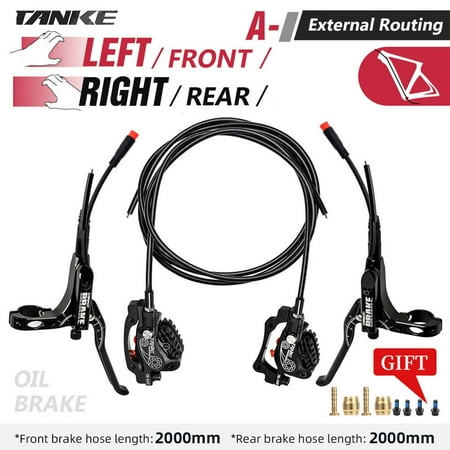 

Mtb 4 Piston Electric Disc Brake Electric Bicycle Scooter Power Off Oil Brakes