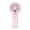 Pink, variant on Tibvox Folding Rechargeable Desk Fan Portable Handheld Folding Cooling Fan Outdoor Light Weight Coolers Tool Enduring