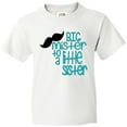 thumbnail image 3 of Inktastic Big Mister to a Little Sister Youth T-Shirt, 3 of 5