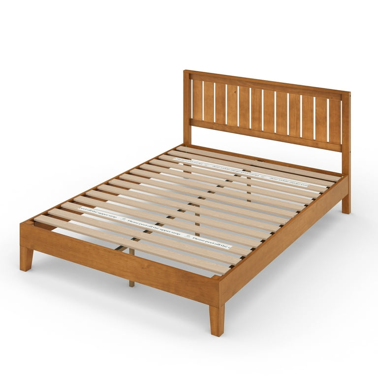 Zinus alexia wood platform bed frame with headboard deals
