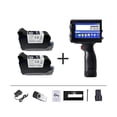 thumbnail image 1 of Printer Jet, 12.7mm Label Printer QR Bar Batch Code Date Number Logo Expiry Date Handheld Inkjet Printer 24 Languages Portable ,Fast Printing, 1 of 6