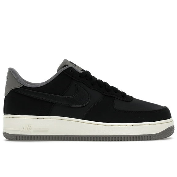 Nike Men's Air Force 1 Low '07 LV8 Black Flat Pewter Basketball Shoes, from StockX