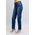 thumbnail image 6 of Womens Plus Size Straight Jeans With Unique Side Seam Detail And Pockets For Modern Fit Durable Everyday Denim, 6 of 7